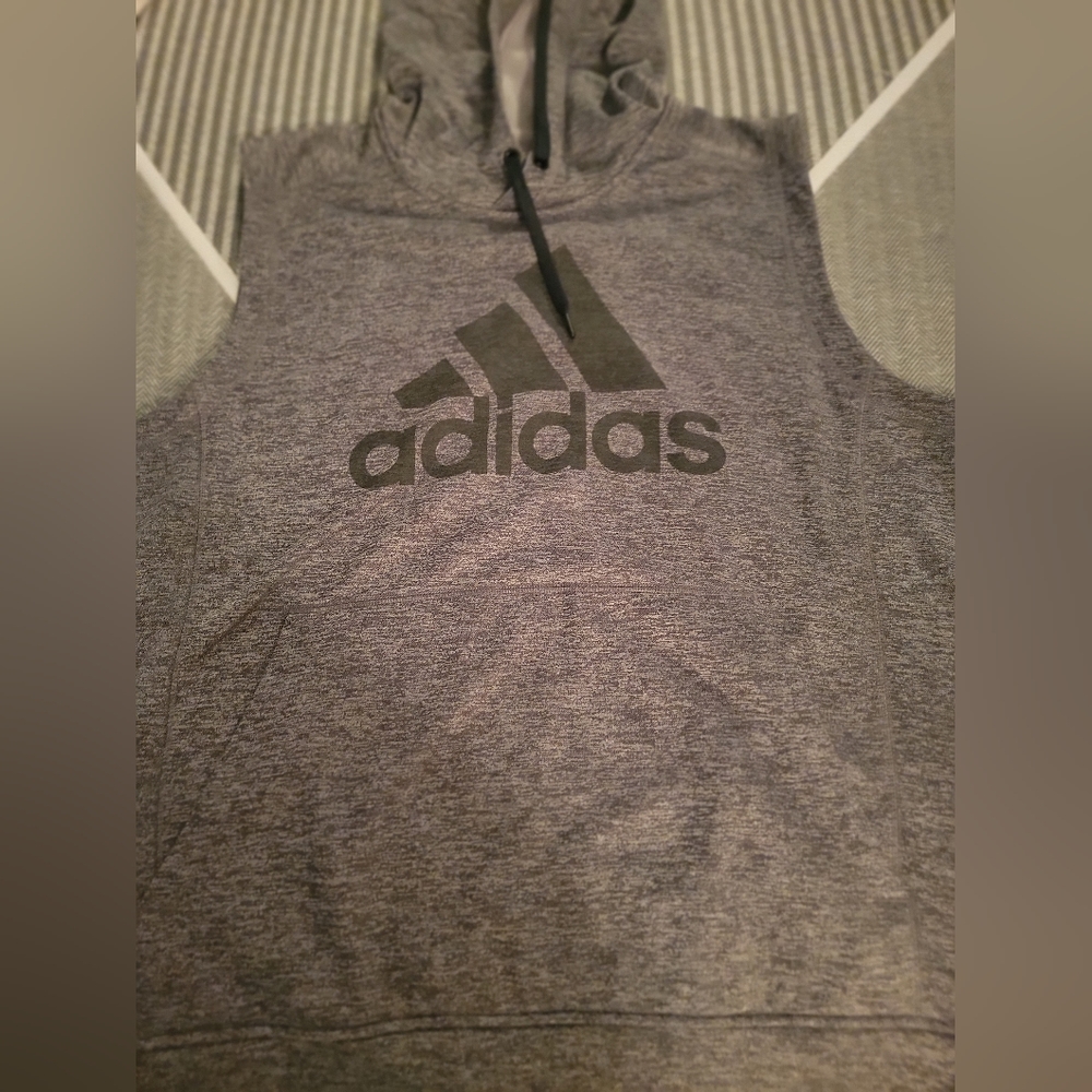 Sleeveless hoodie